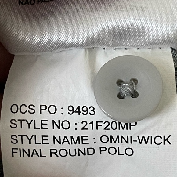 NWOT Columbia Boise State Broncos Playoff Stripe Performance Polo Size 2XL - Picture 4 of 7